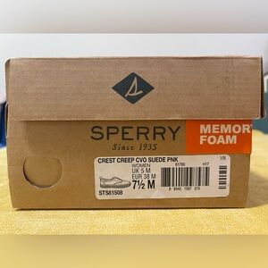 Sperry Women's Suede Pink Casual Slip-On Shoes